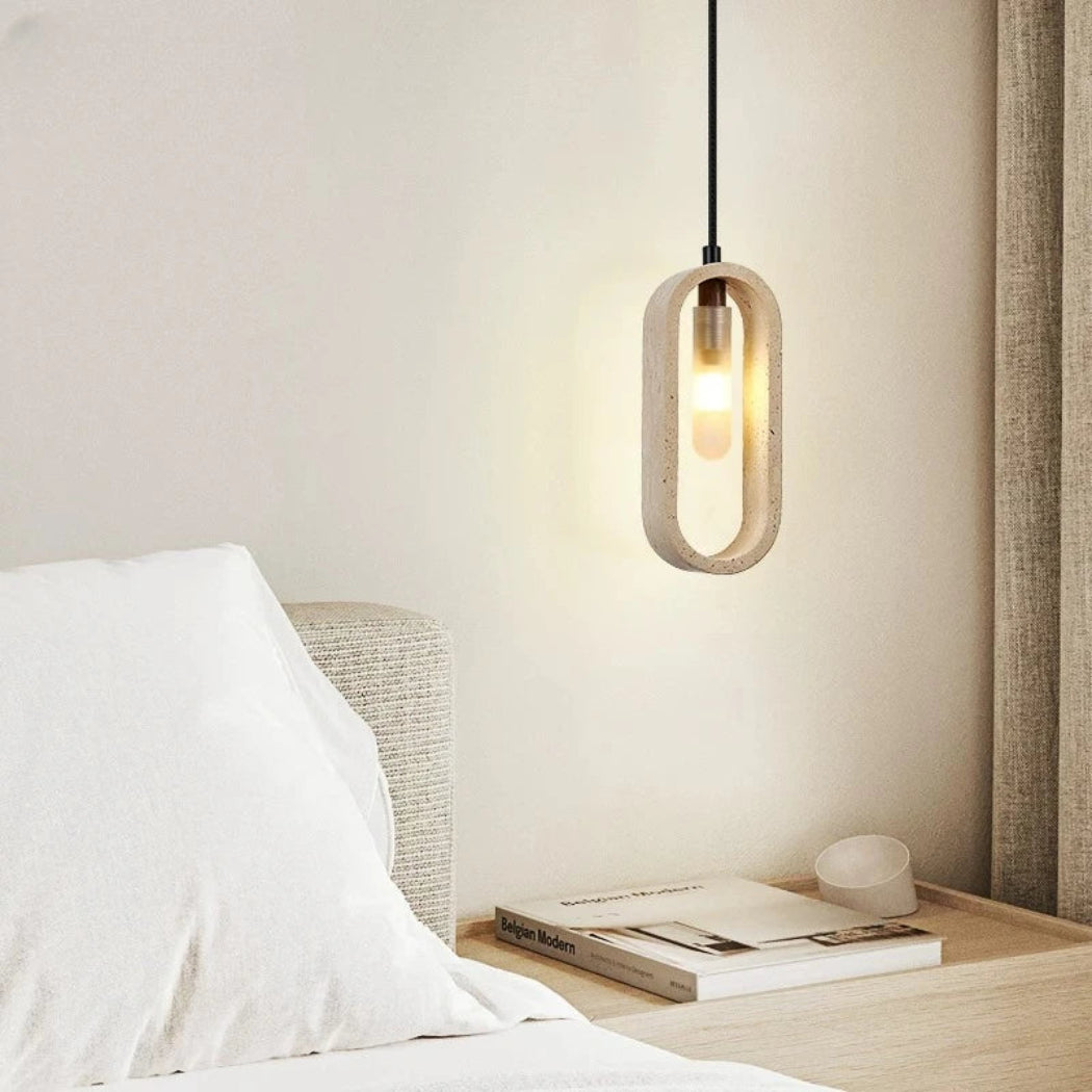 Travelle Marisol Travertine Pendant Light