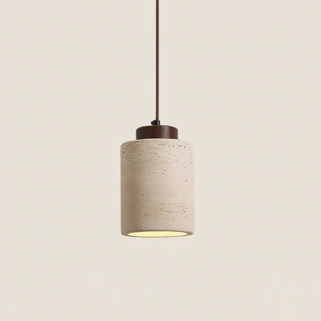 Travelle Mini Travertine Pendant Light