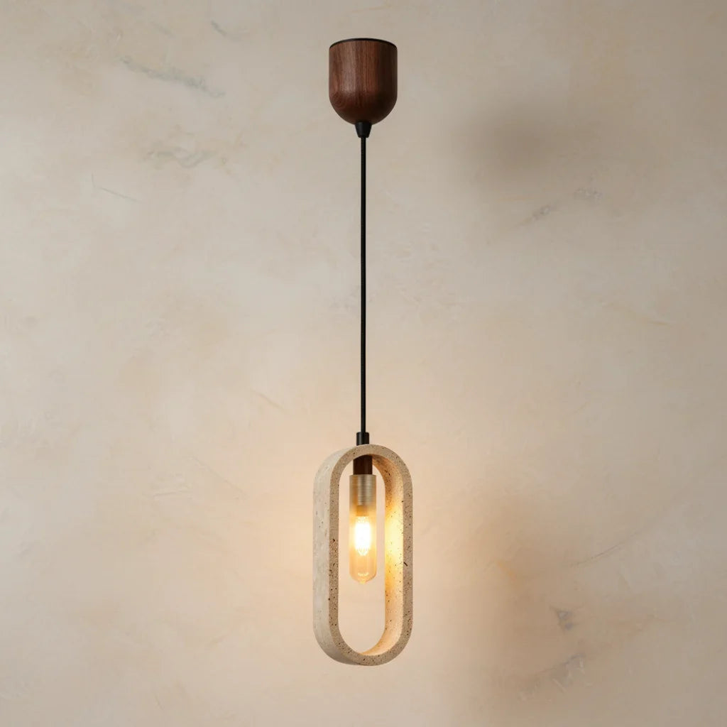 Travelle Marisol Travertine Pendant Light