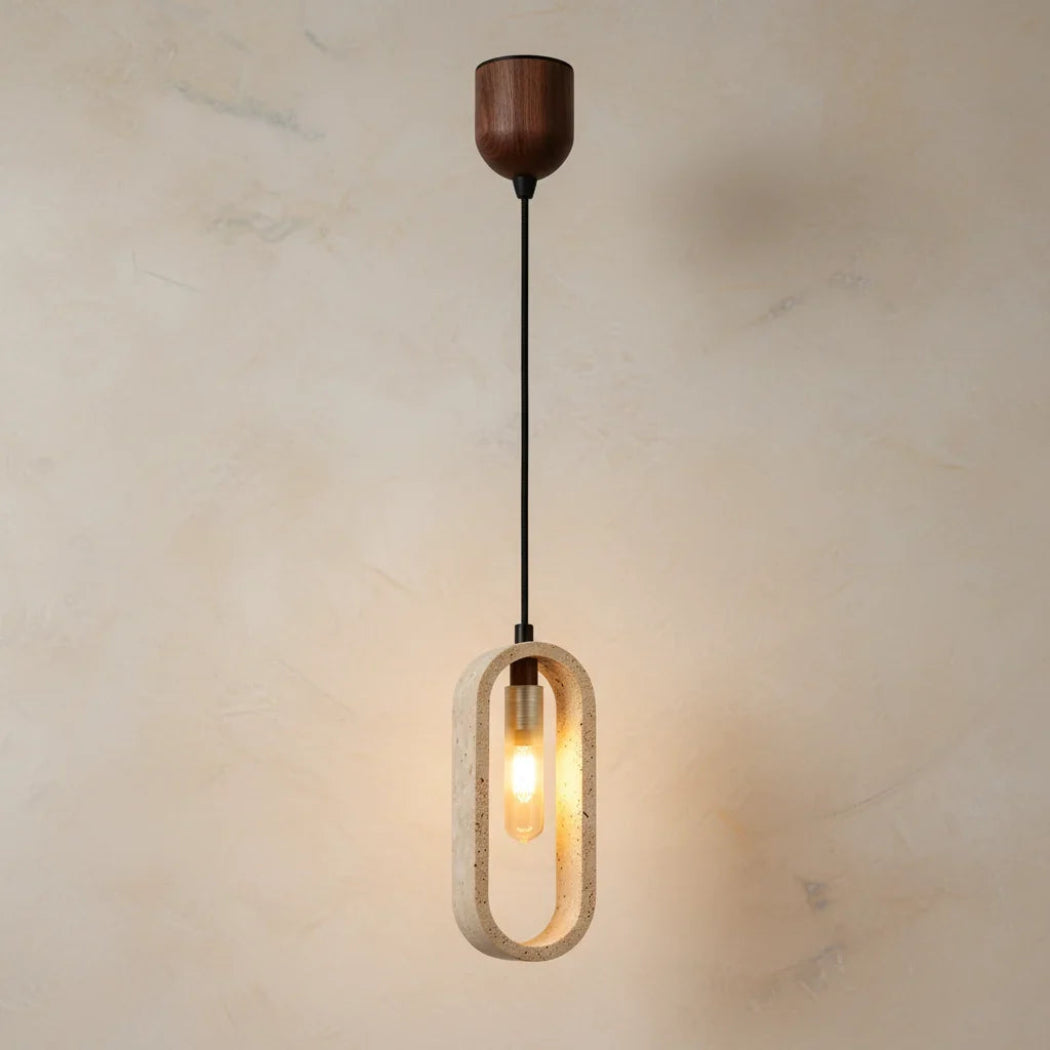 Travelle Marisol Travertine Pendant Light