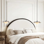 Travelle 9.8″ Round Marble Pendant Light