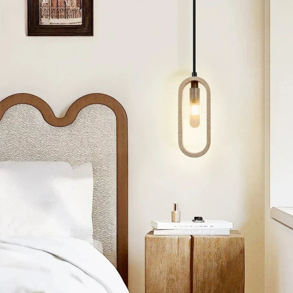 Travelle Marisol Travertine Pendant Light