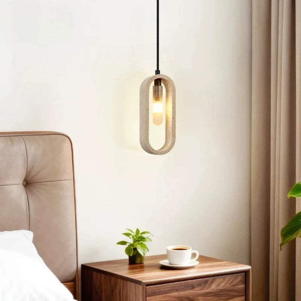 Travelle Marisol Travertine Pendant Light