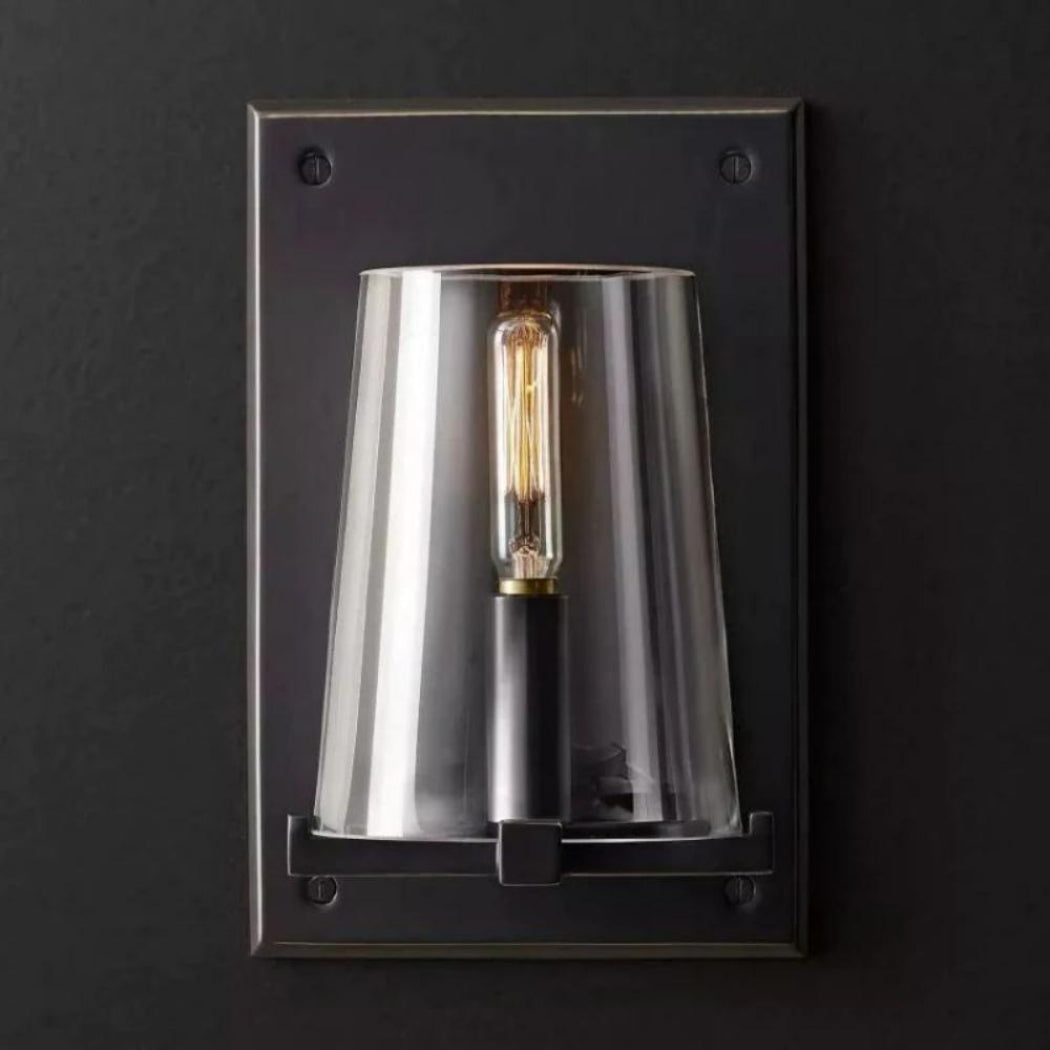 Cirella Trophy Glass Wall Sconce