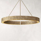 Valora Round Brass Chandelier