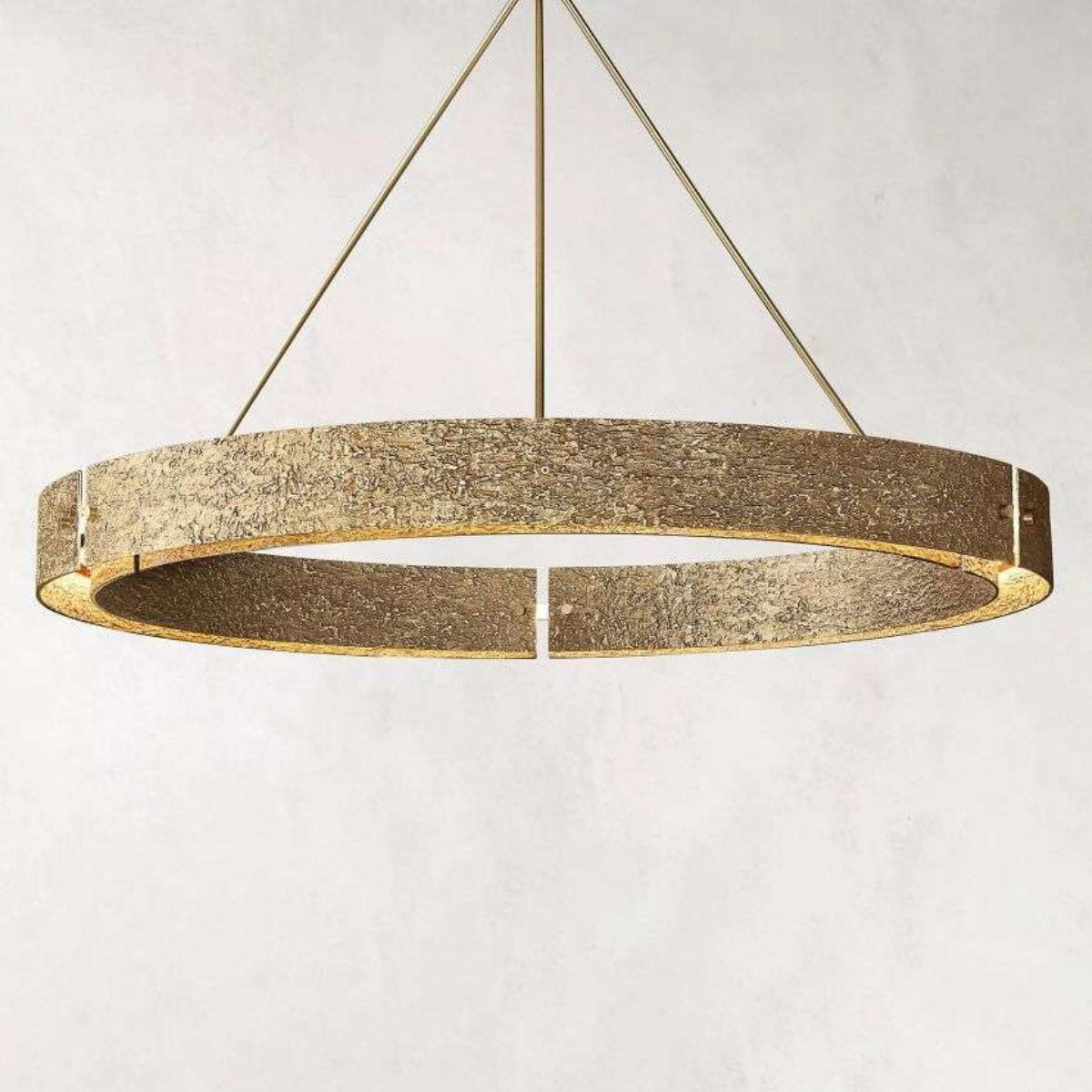 Valora Round Brass Chandelier