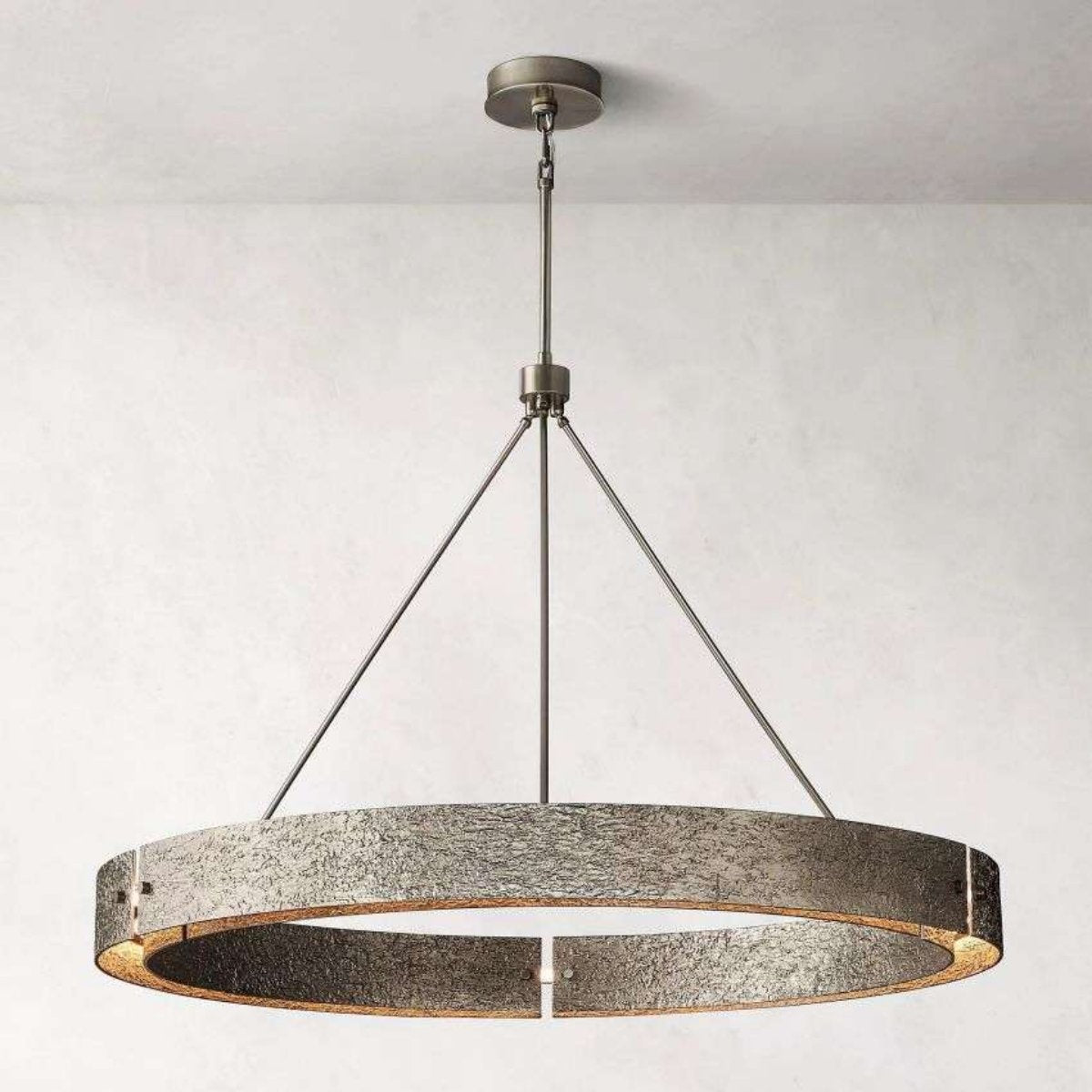 Valora Round Brass Chandelier