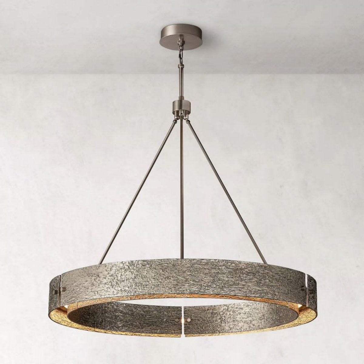 Valora Round Brass Chandelier