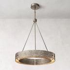 Valora Round Brass Chandelier