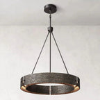 Valora Round Brass Chandelier