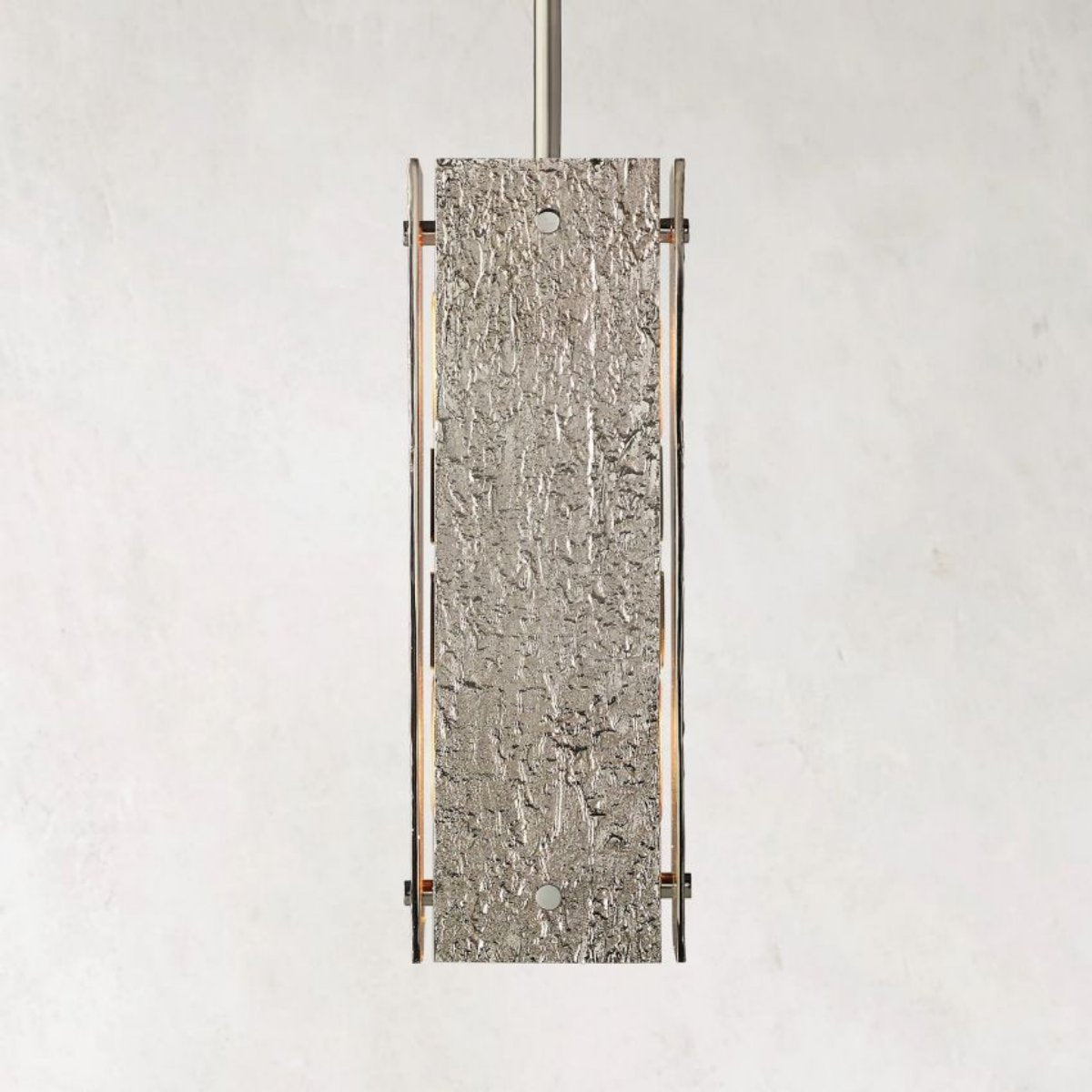 Valora 19″ Rectangular Brass Pendant