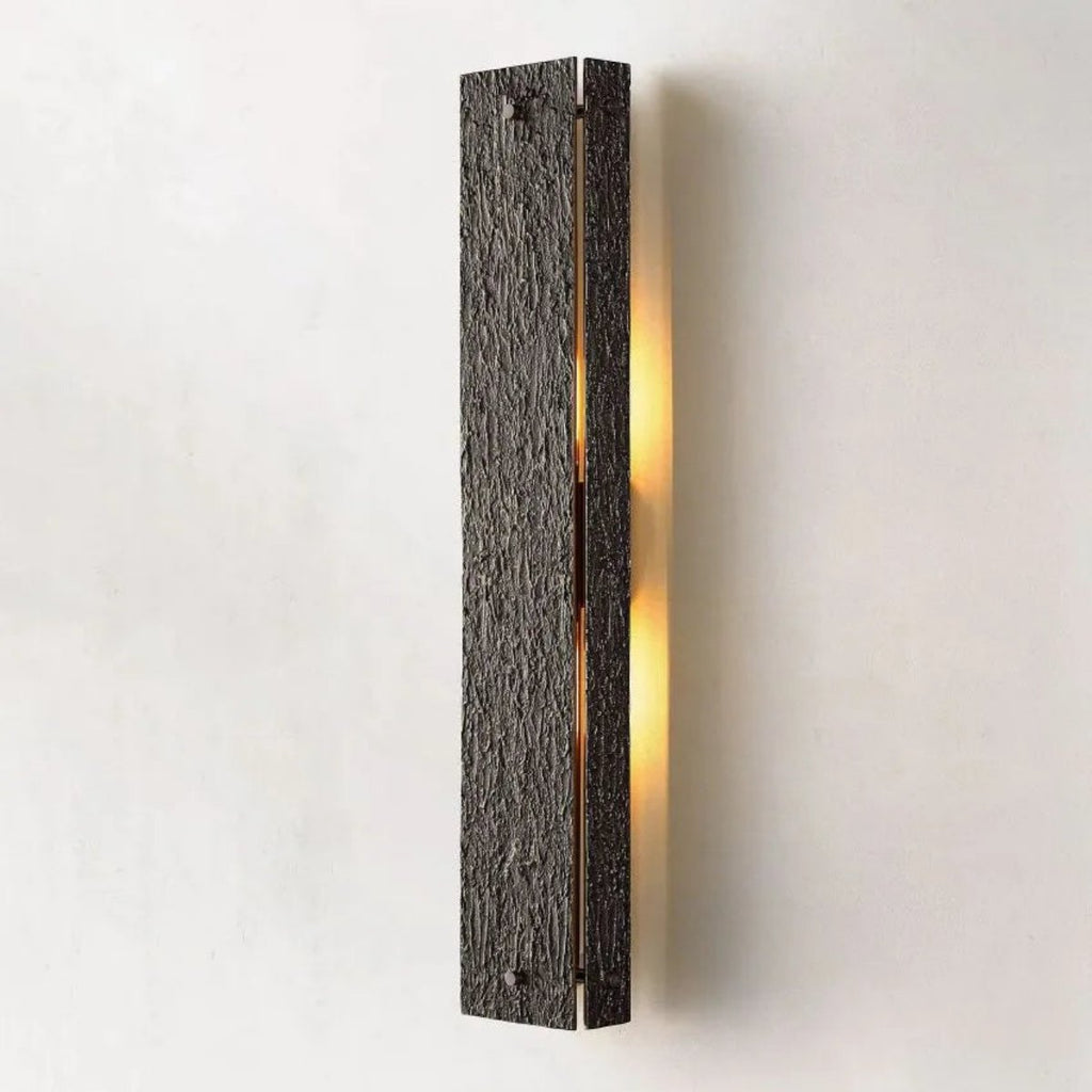 Valora 32″ Grand Brass Wall Sconce