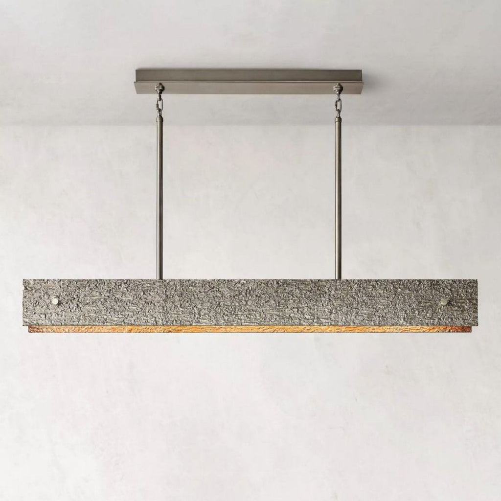 Valora 54″ Linear Brass Chandelier