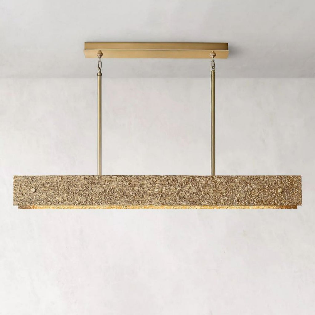 Valora 54″ Linear Brass Chandelier
