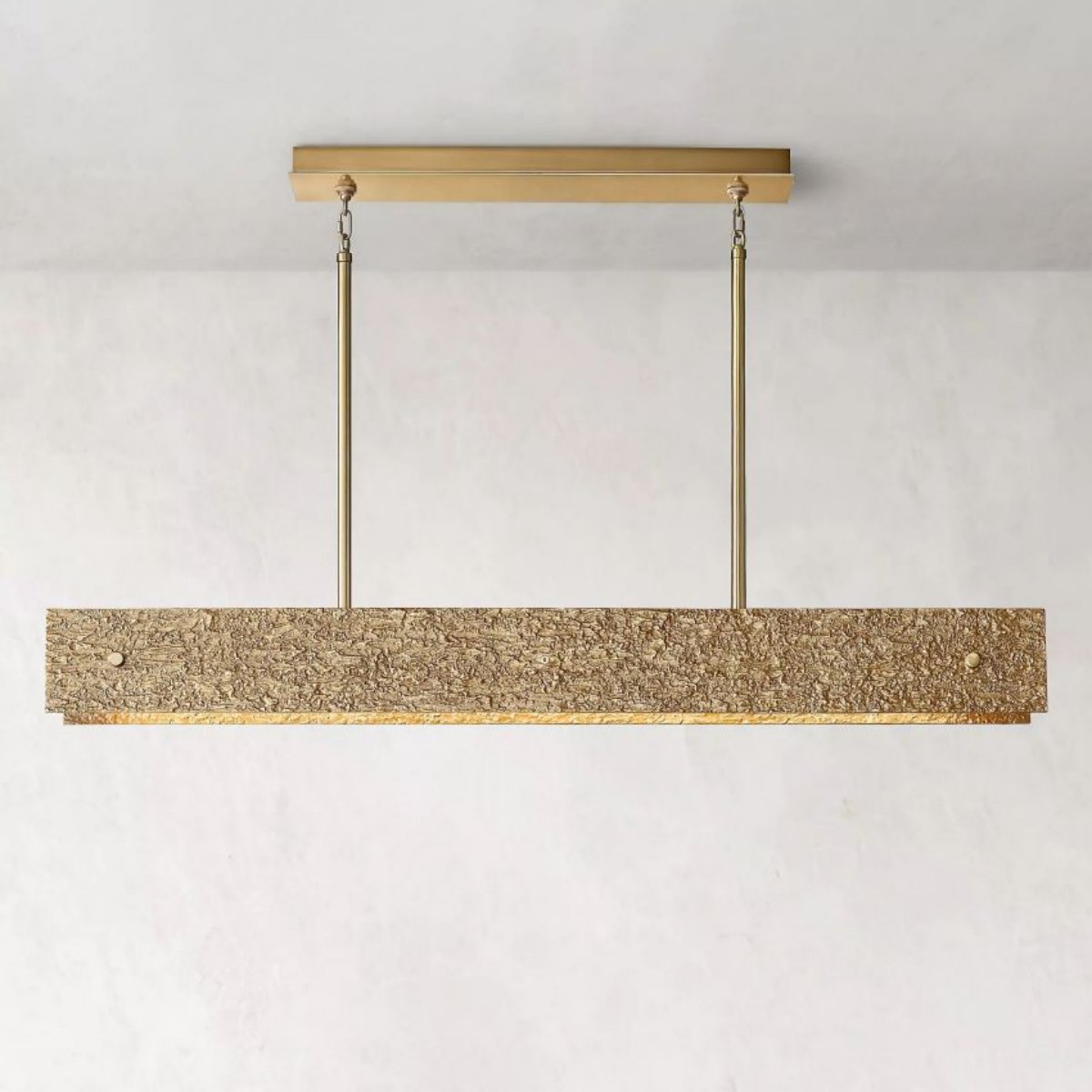 Valora 54″ Linear Brass Chandelier