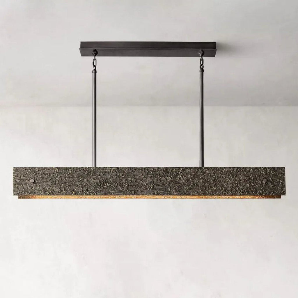 Valora 54″ Linear Brass Chandelier
