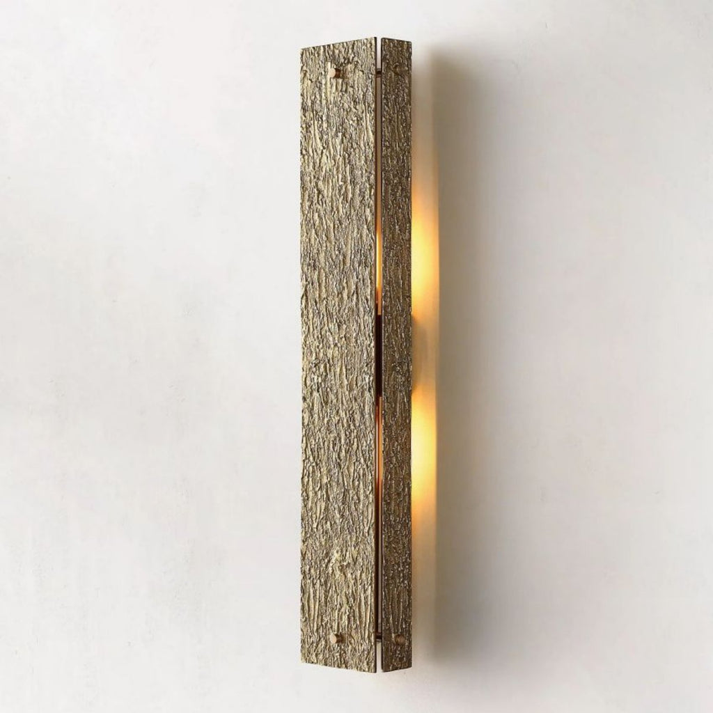 Valora 32″ Grand Brass Wall Sconce