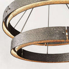 Valora 60″ Two-Tier Round Brass Chandelier