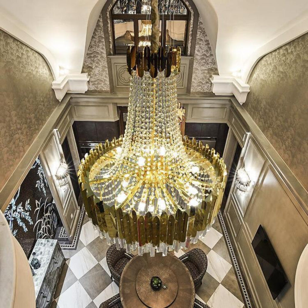 Seraphina 39.4″/47.2″ Multi-Tier K9 Crystal Chandelier
