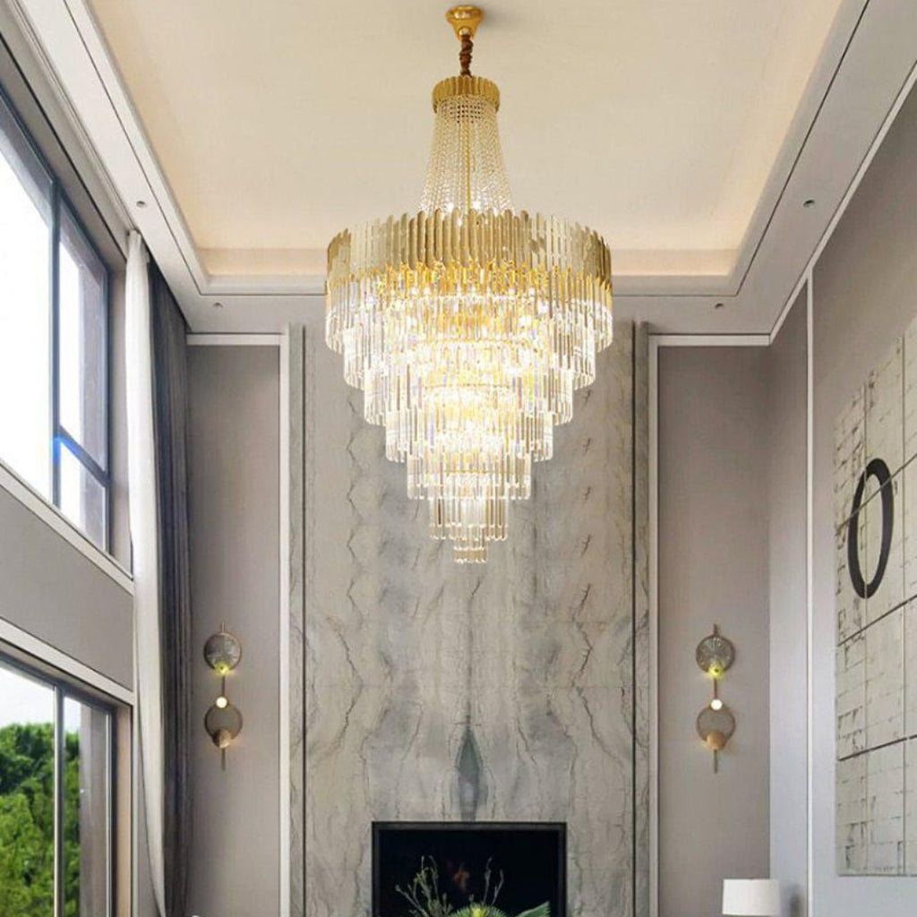 Seraphina 39.4″/47.2″ Multi-Tier K9 Crystal Chandelier