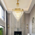 Seraphina 39.4″/47.2″ Multi-Tier K9 Crystal Chandelier