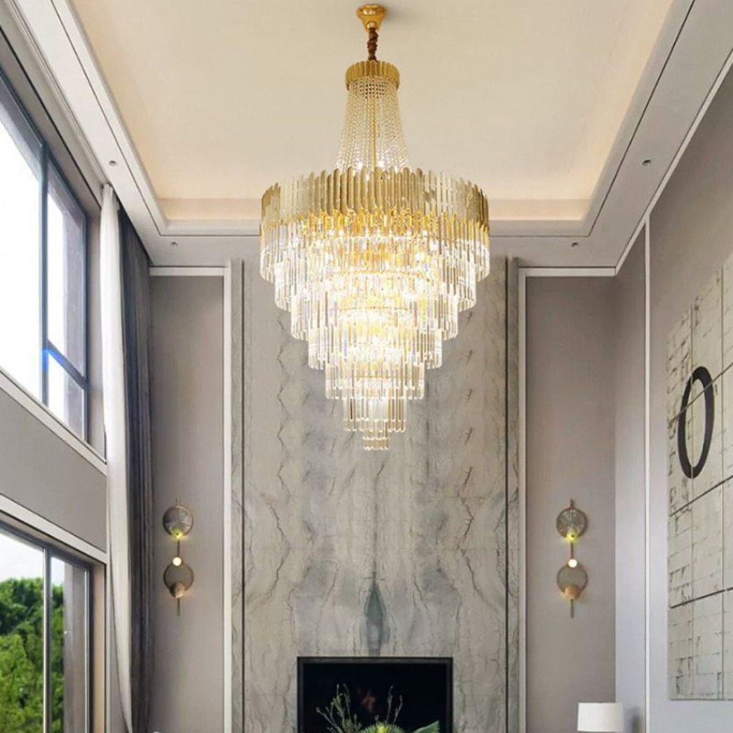 Seraphina 39.4″/47.2″ Multi-Tier K9 Crystal Chandelier