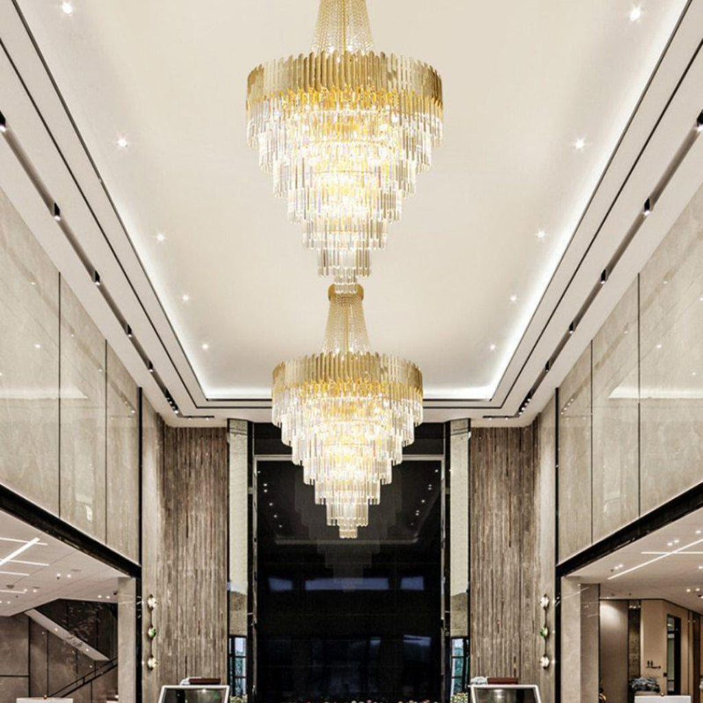 Seraphina 39.4″/47.2″ Multi-Tier K9 Crystal Chandelier