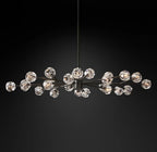 Lumera 72″ Clear & Smoke Crystal Chandelier