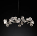 Lumera 48″ Clear & Smoke Crystal Round Chandelier