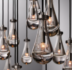Elara 72″ Linear Hand-Blown Glass Chandelier