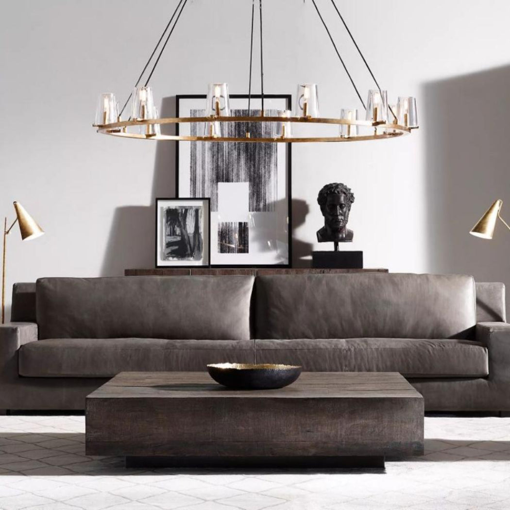 Cirella 48″ Round Glass Chandelier