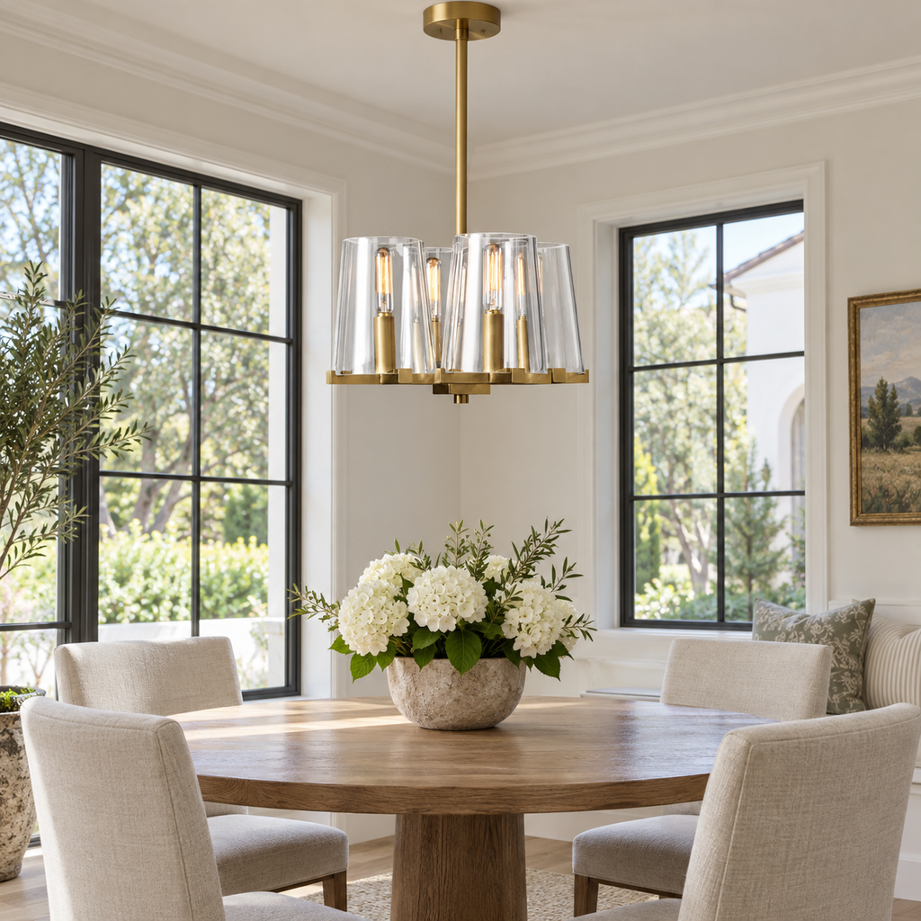 Cirella 4-Light Glass Pendant Light