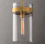 Rovella 8″ Glass Pendant Light