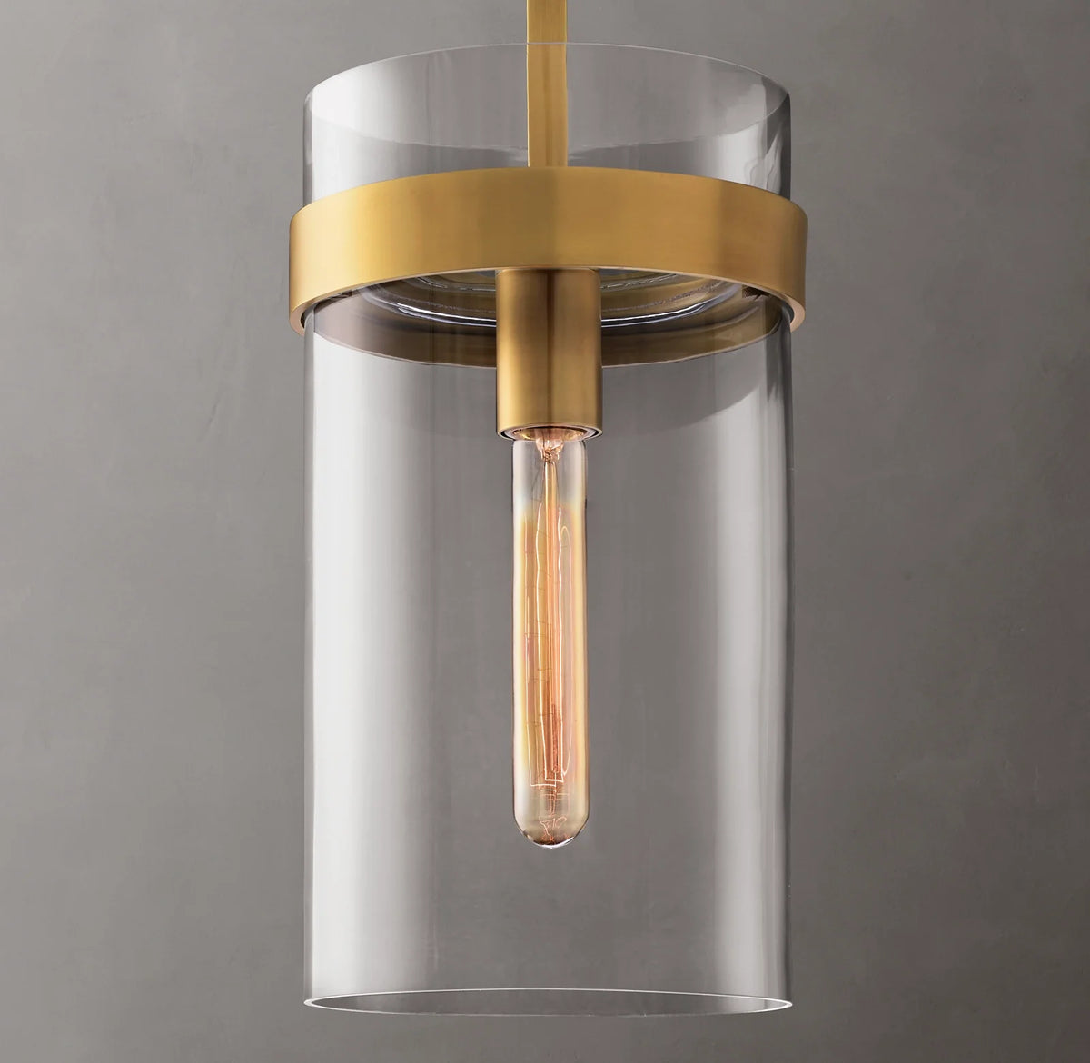 Rovella 8″ Glass Pendant Light