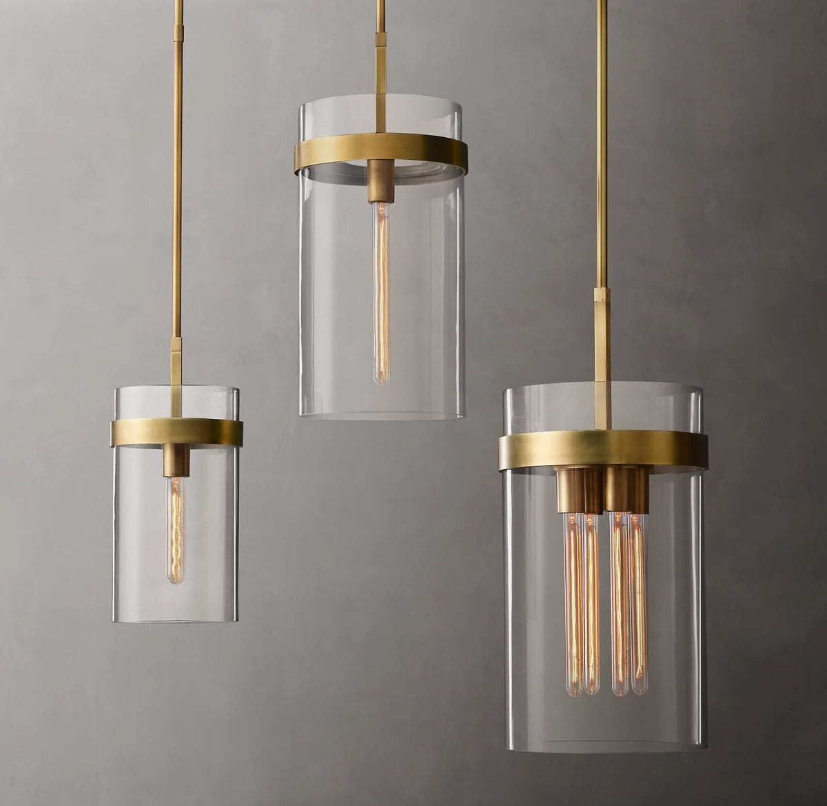 Rovella 8″ Glass Pendant Light