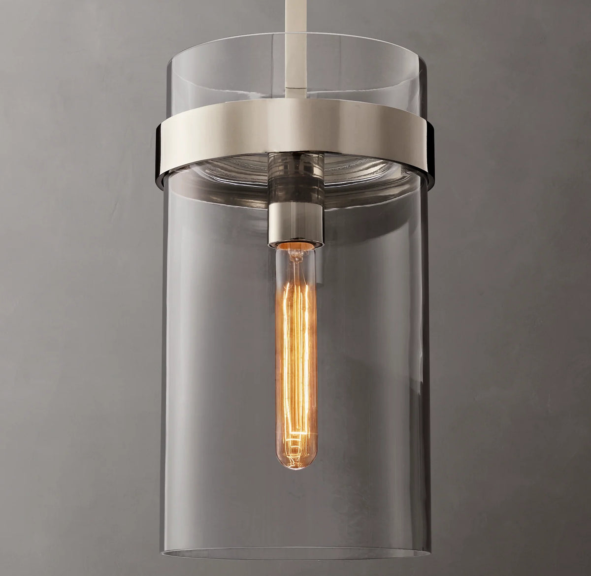 Rovella 8″ Glass Pendant Light