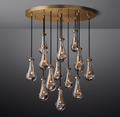 Elara Round Hand-Blown Glass Chandelier