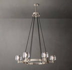Averion Round Glass Chandelier 24"/36"/48"/60"