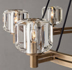Averion Round Glass Chandelier 24"/36"/48"/60"