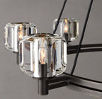 Averion Round Glass Chandelier 24"/36"/48"/60"