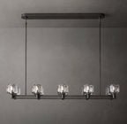 Averion 54″/72″ Double Linear Glass Chandelier