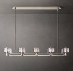Averion 54″/72″ Double Linear Glass Chandelier