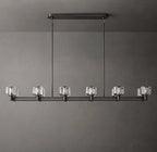 Averion 54″/72″ Double Linear Glass Chandelier