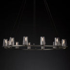 Cirella 48″ Round Glass Chandelier