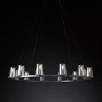 Cirella 48″ Round Glass Chandelier