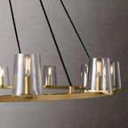 Cirella 60″ Round Glass Chandelier