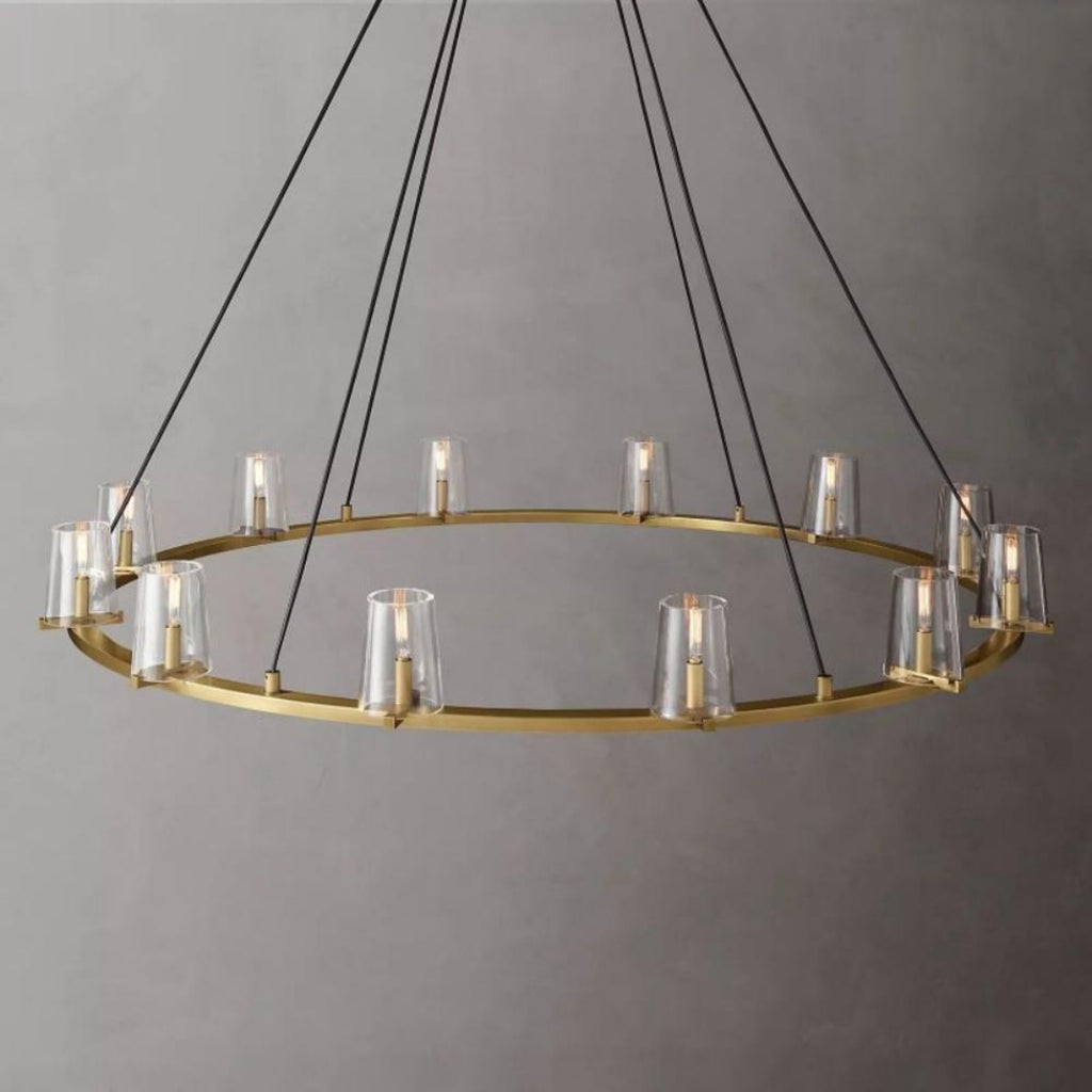 Cirella 60″ Round Glass Chandelier