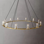 Cirella 60″ Round Glass Chandelier