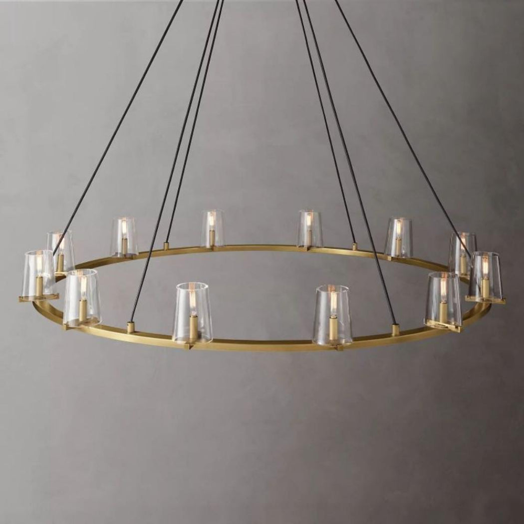 Cirella 60″ Round Glass Chandelier