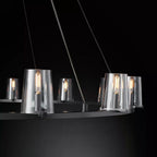 Cirella 60″ Round Glass Chandelier